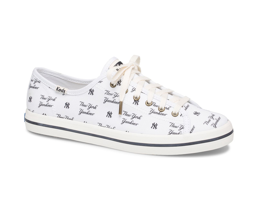 Keds Sneakers White - Kickstart MLB® - Womens ZXGETJ-374